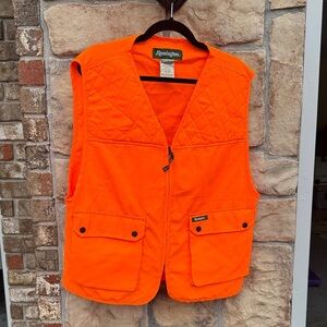 Remington Bright Orange Men’s Quilted Vest size S/M